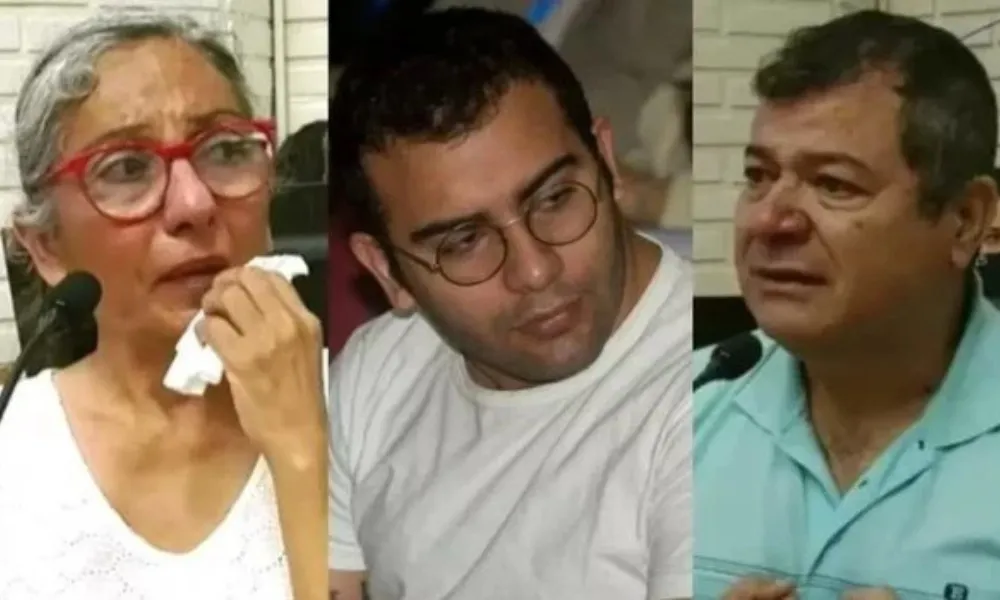 Marcela Acuña, César Sena, Emerenciano Sena