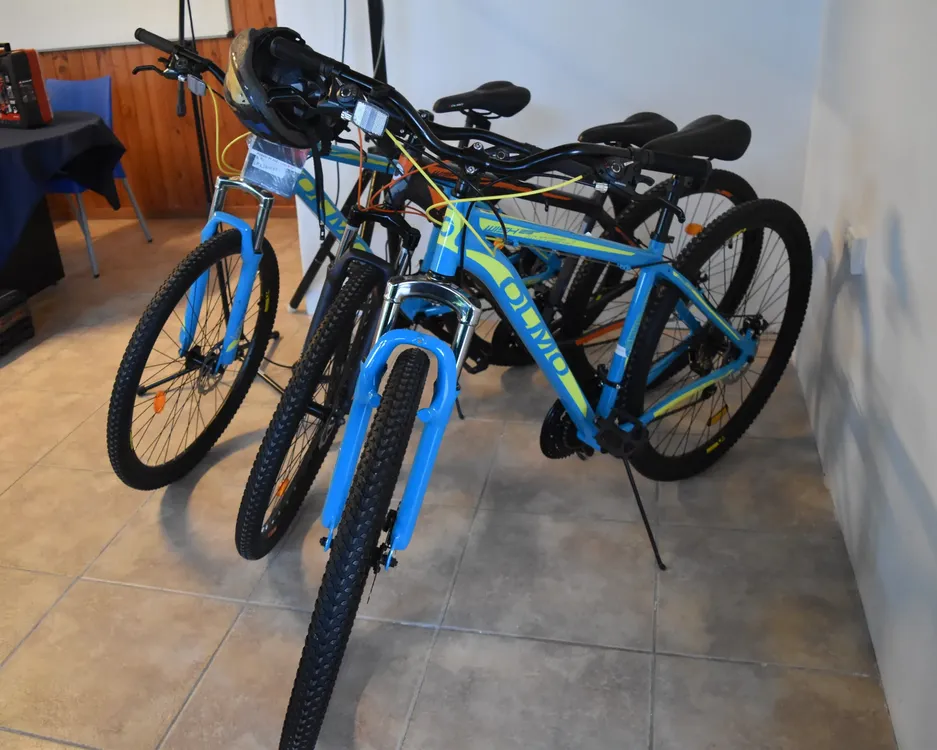 Bicicletas para el centro de monitoreo