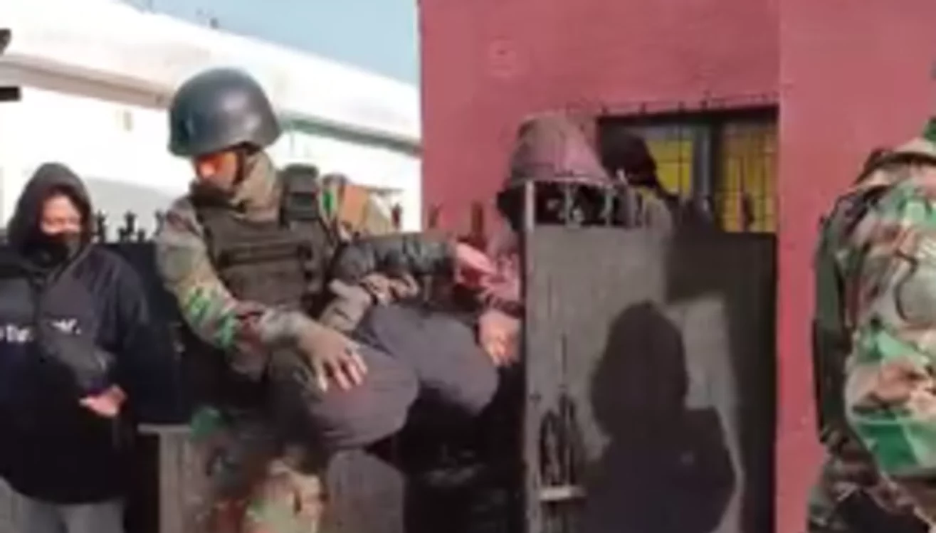 Allanamiento con detenido Trelew  