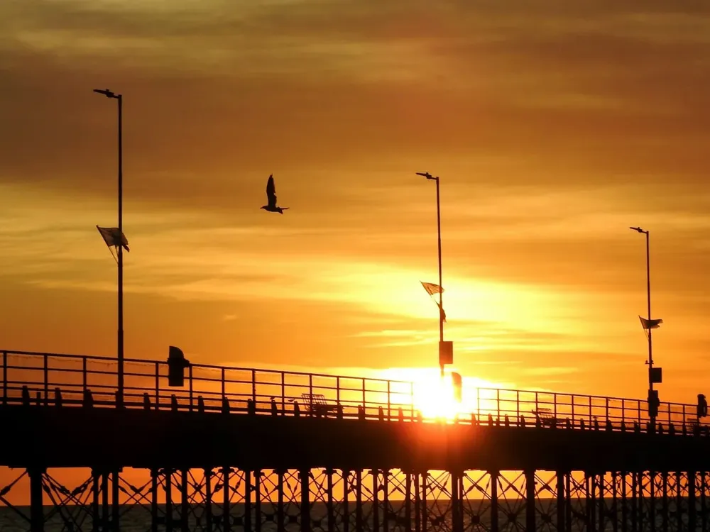 Muelle Piedrabuena en Puerto Madryn