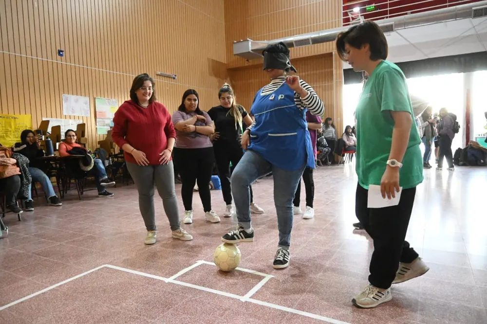 Fútbol para ciegos en Puerto Madryn