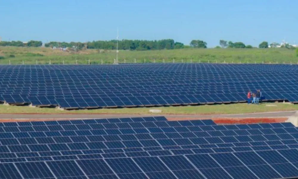 Parque fotovoltaico en Mendoza