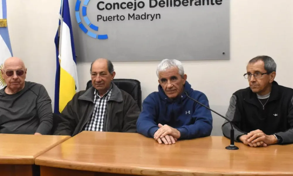 Integrantes del Consejo de adultos mayores de Puerto Madryn