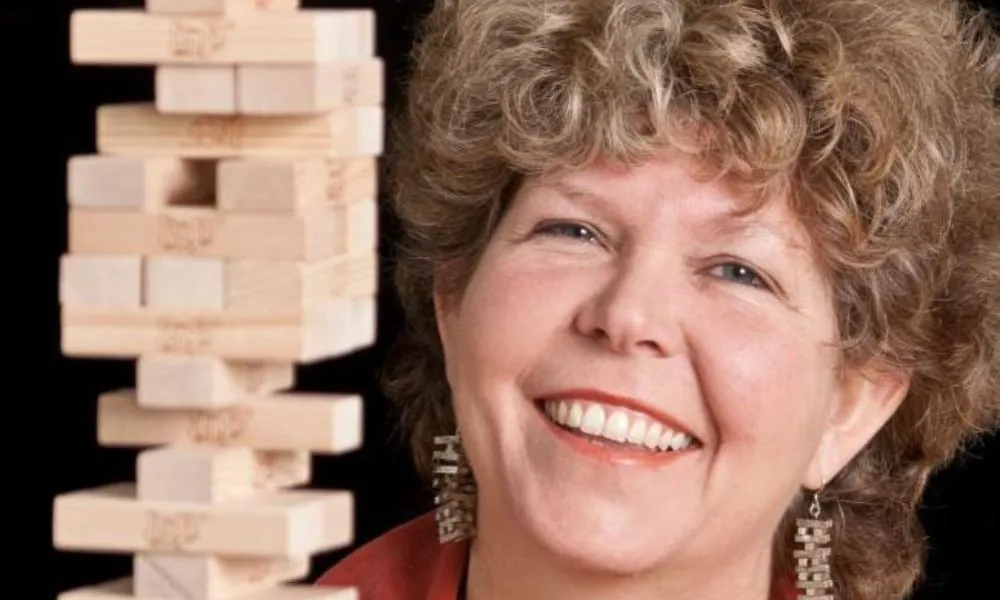 Leslie Scott inventora del Jenga