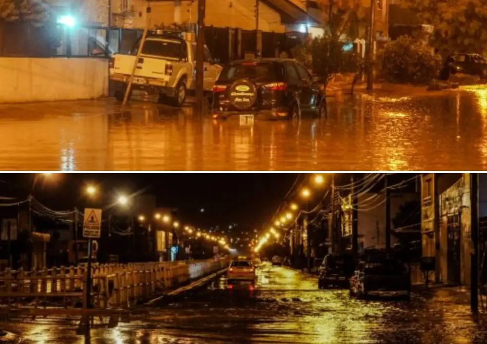 Clases suspendidas por lluvias en Comodoro y Rada Tilly