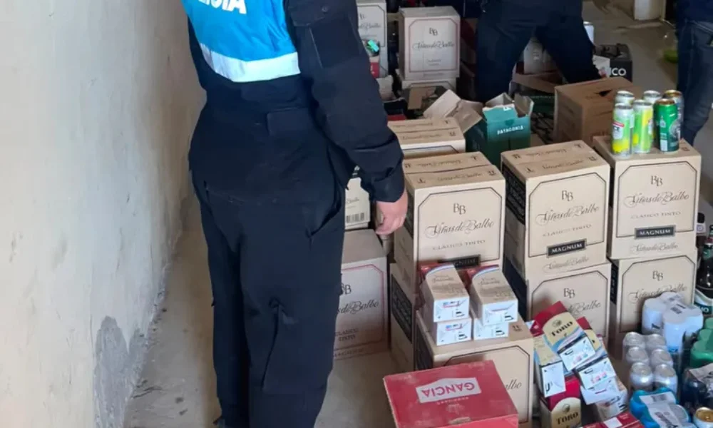 Alcohol ilegal en Comodoro