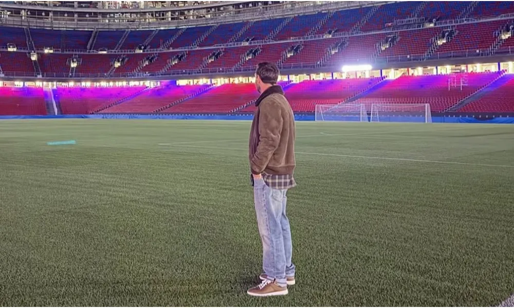 Messi en el Camp Nou
