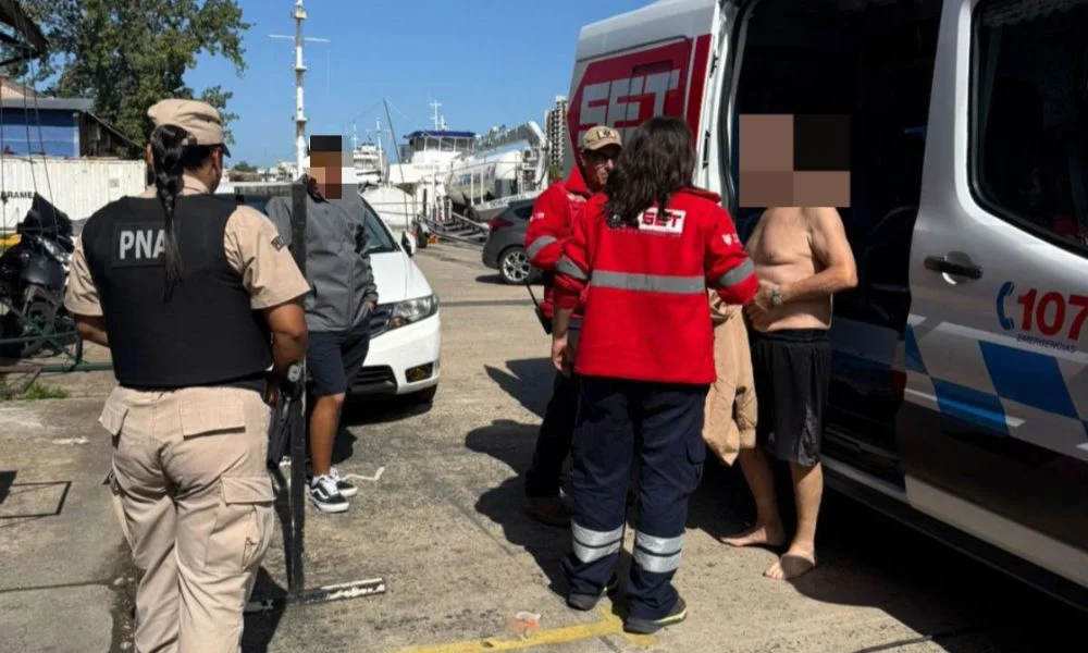 Remero fue rescatado por Prefectura en el Delta