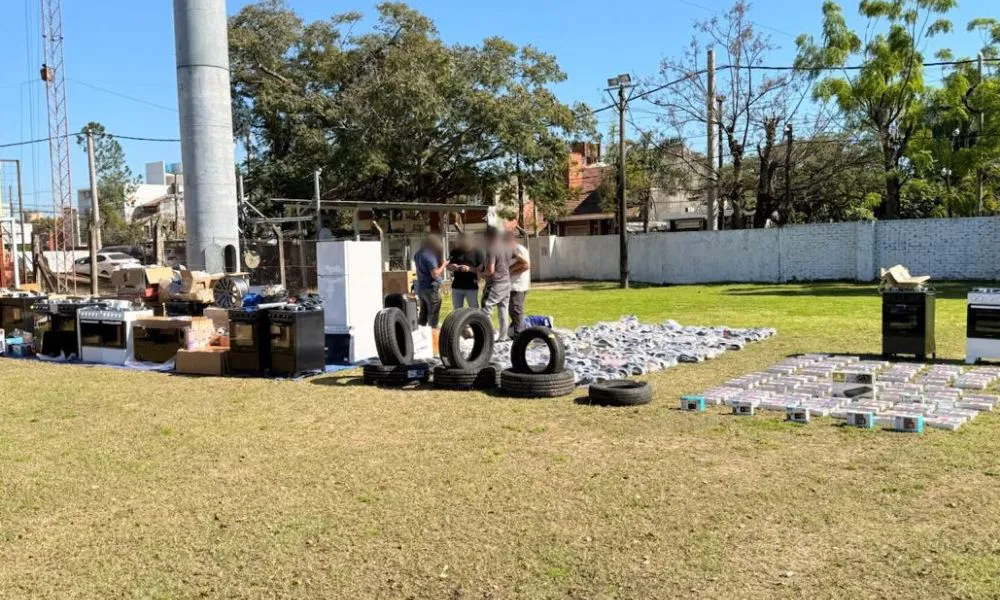Gendarmería secuestró mercadería de contrabando