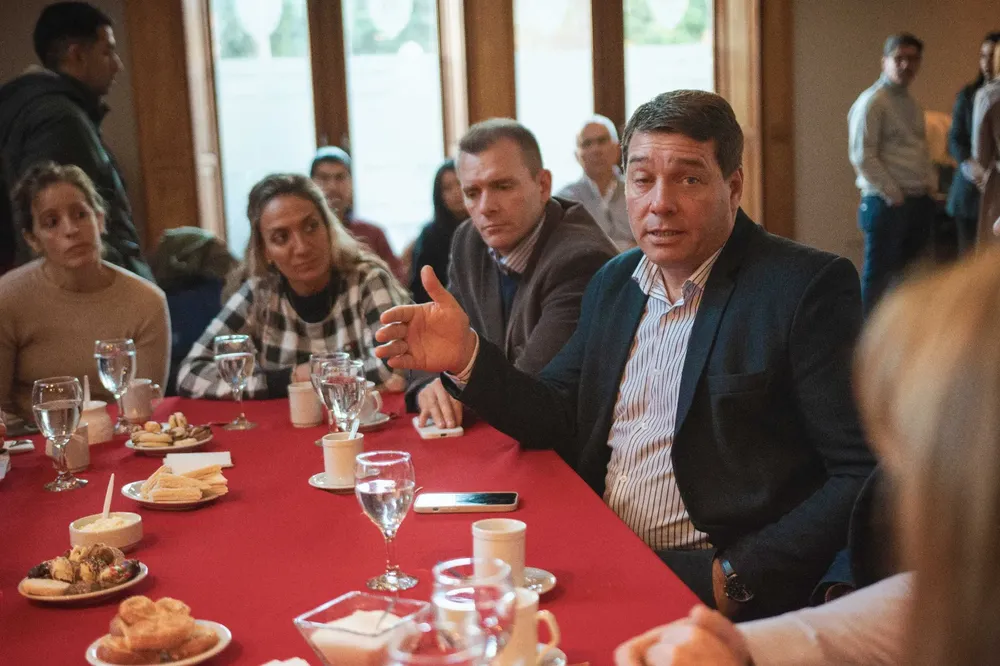 Intendentes del VIRCh mantuvieron un encuentro con Hernando para fortalecer el desarrollo productivo local