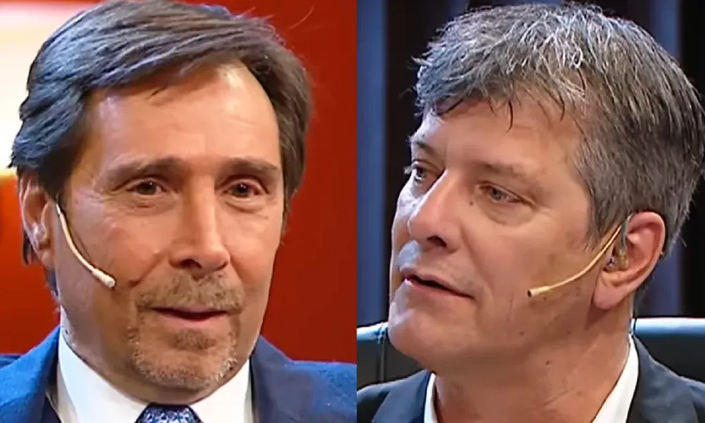 Feinmann con Mario
