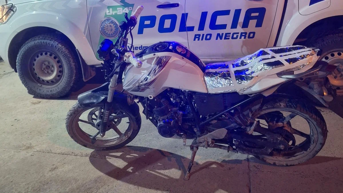 Secuestran moto con pedido de captura de agosto