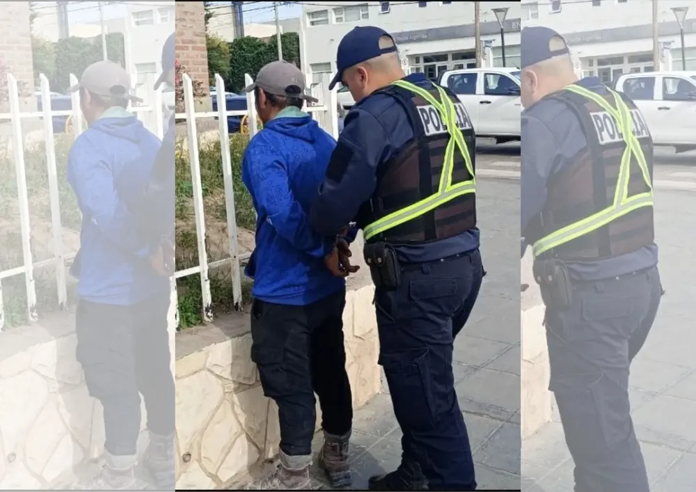 Salió a pasear y quiso huir de la Policía. Estaba condenado