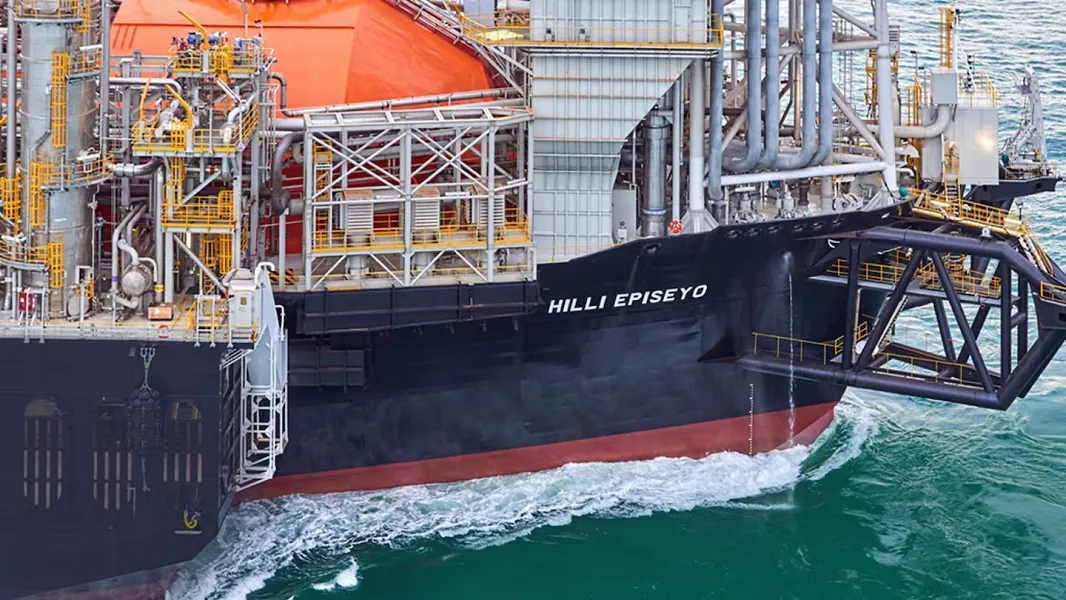 El primer barco que llegará a la Argentina en 2027 para la exportación de GNL (Foto: Foto: GolanNLG)