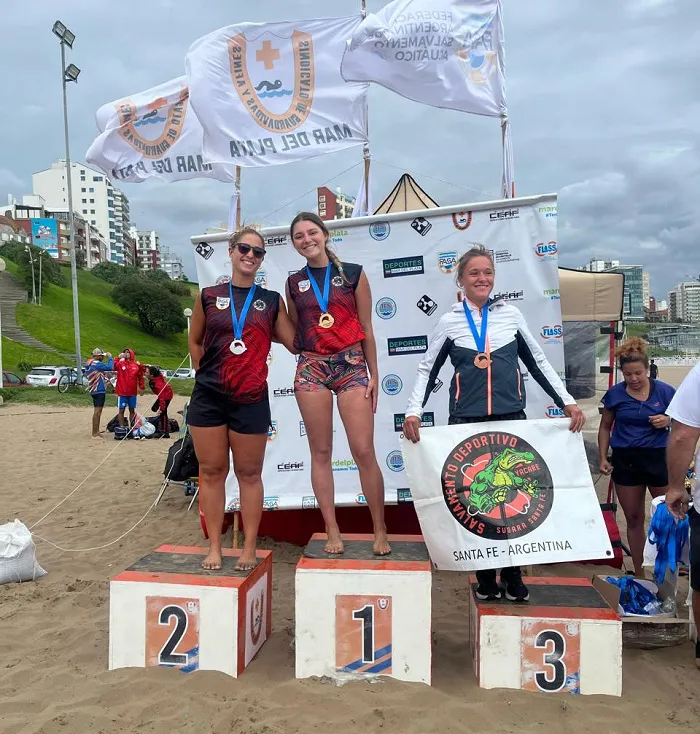 Guardavidas de Playa Unión compitieron en Mar del Plata