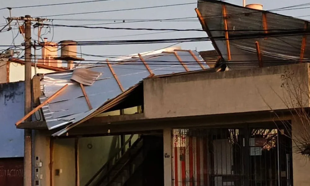 Jujuy sufrió destrozos y cortes de luz por ráfagas foto Somos Jujuy