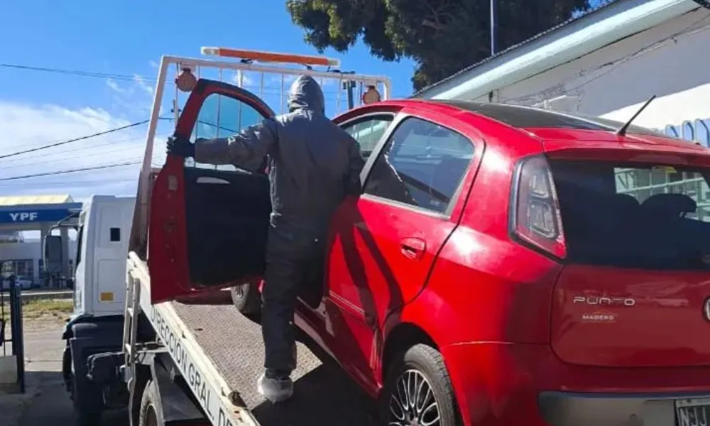 auto secuestrado