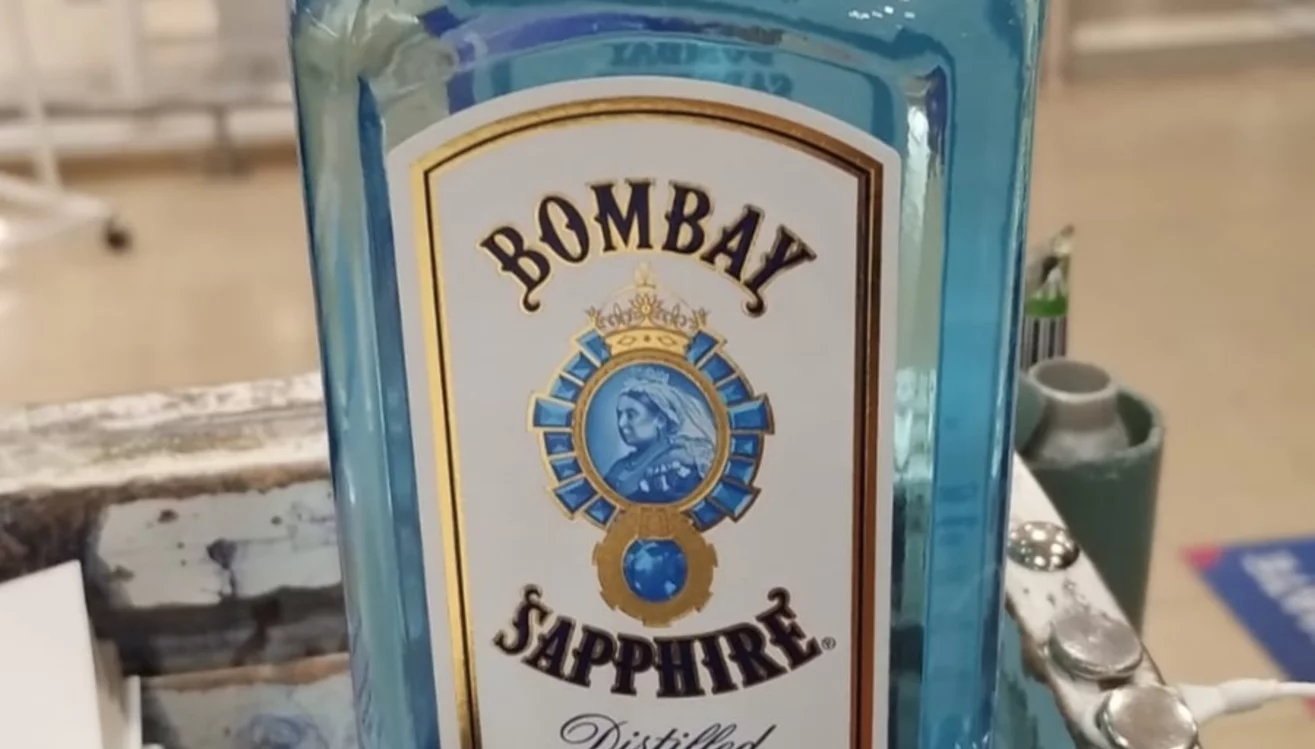 Gin robado supermercado