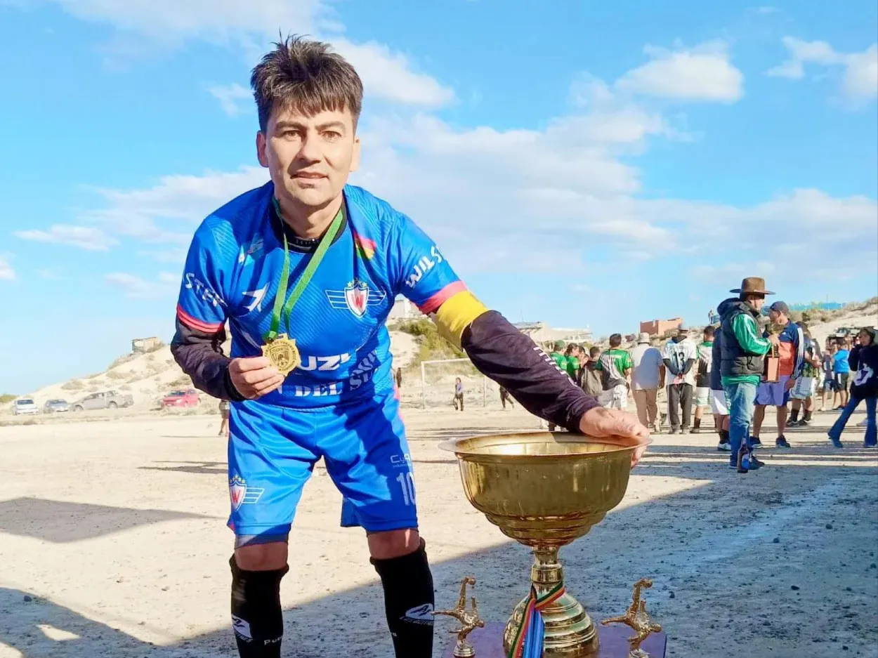 Ramon Barrionuevo La cancha de tierra testigo de su talento