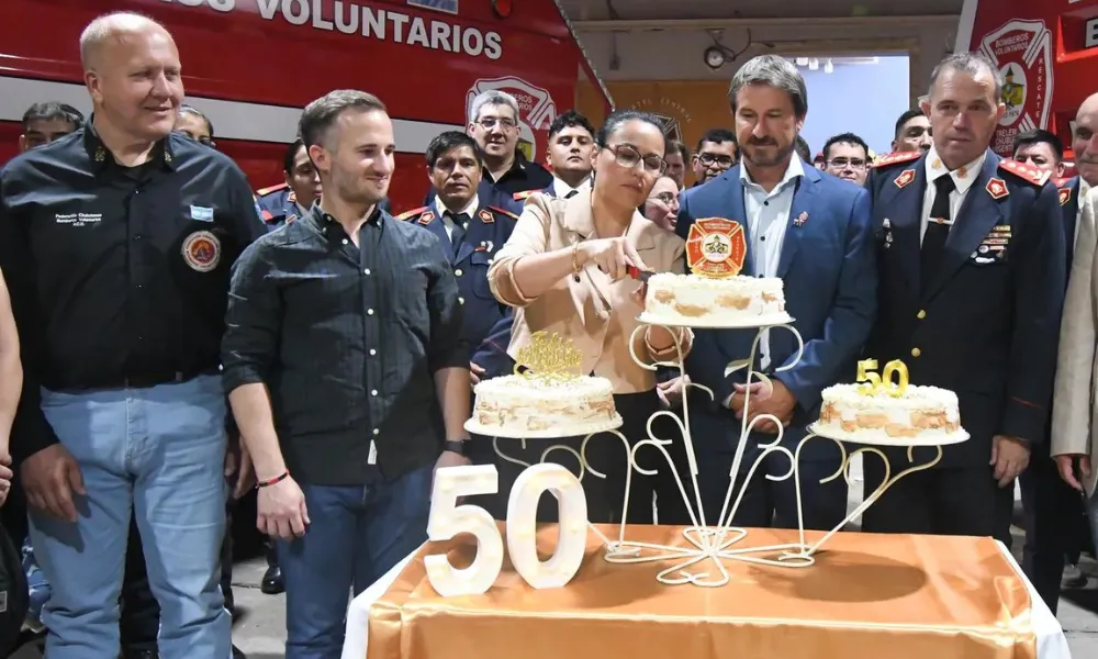 aniversario bomberos de Trelew