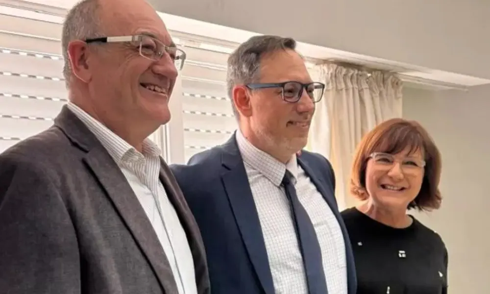 acto de asunción del Dr. Trad