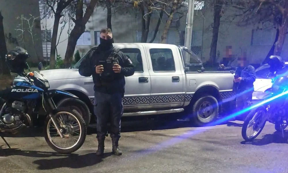 Camioneta robada