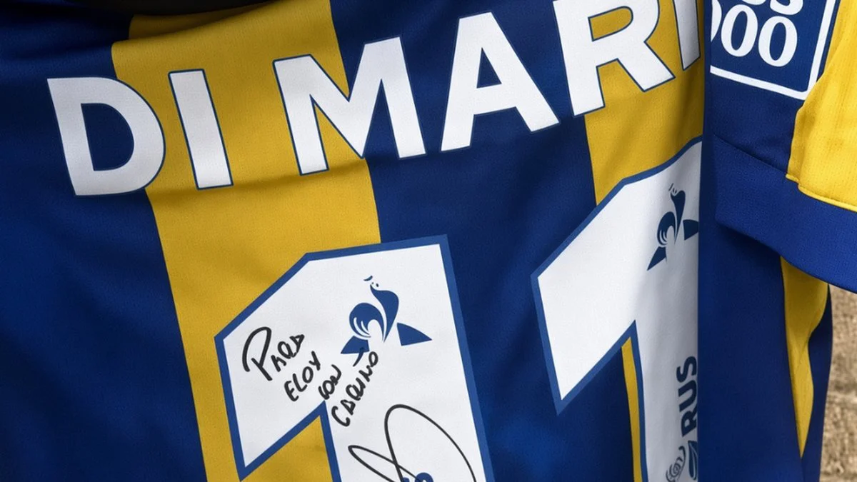Camiseta de Di María (La Capital)