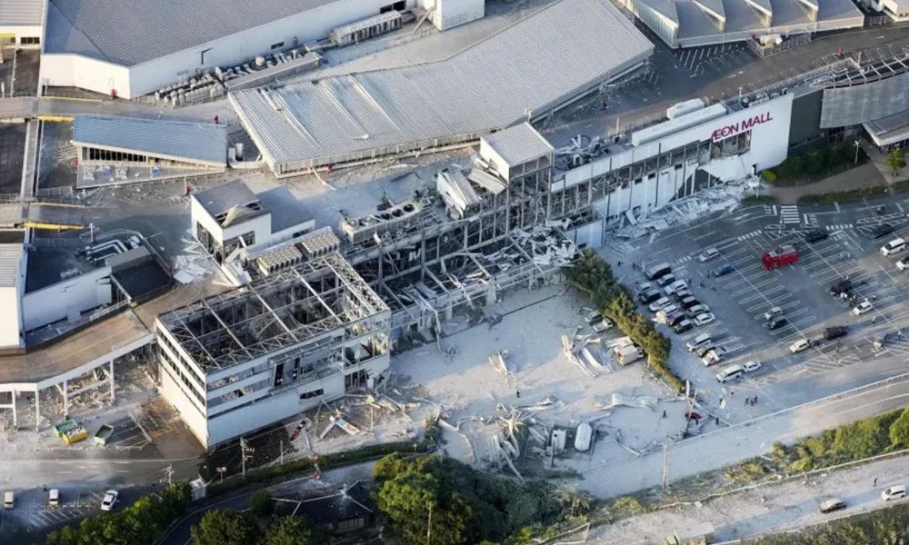 Terremoto en Japón. Foto Kyodo/Reuters/CNN en Español