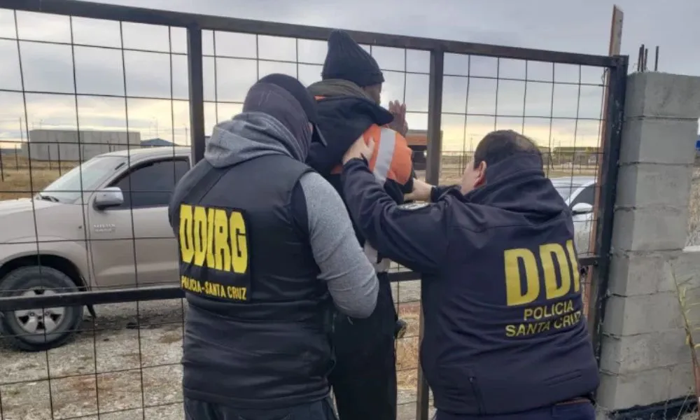 Colombiano detenido en Río gallegos