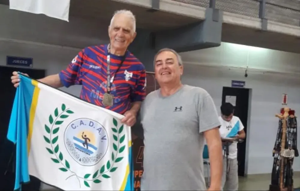 Horacio Cabito sigue haciendo historia en el atletismo argentino