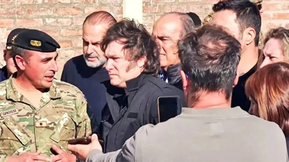 javier Milei en Bahía Blanca