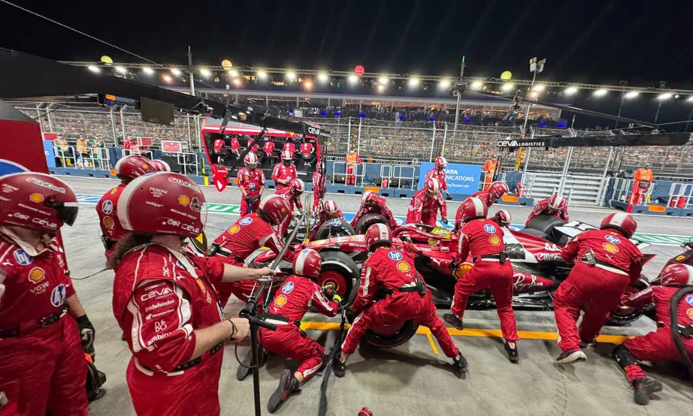 Ferrari. Foto: @ScuderiaFerrari