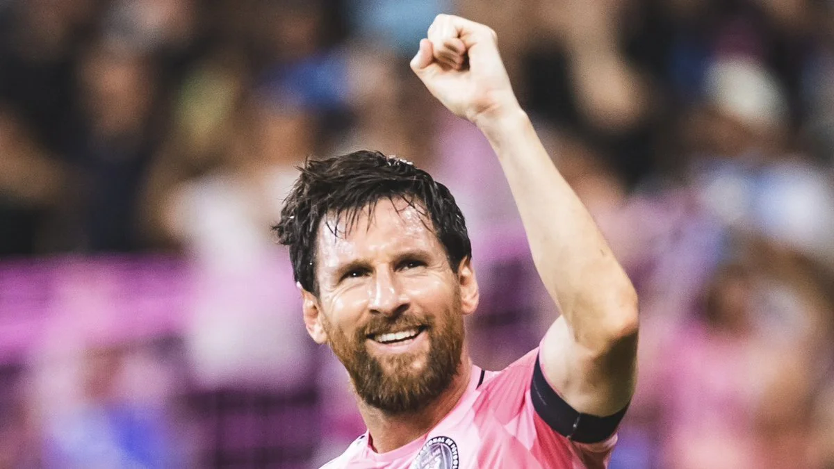 Messi en el inter Miami foto oficial X Inter Miami