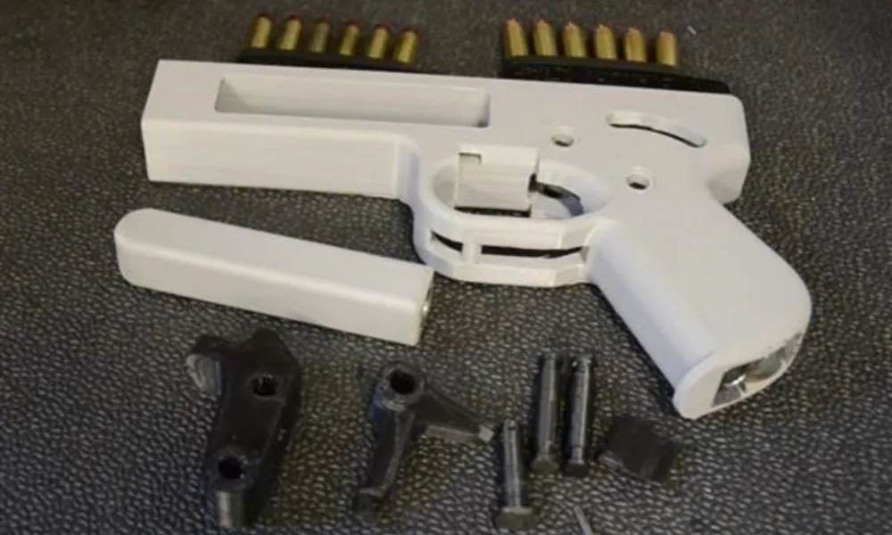 Armas de fuego impresas en 3D (Foto: Clarín)