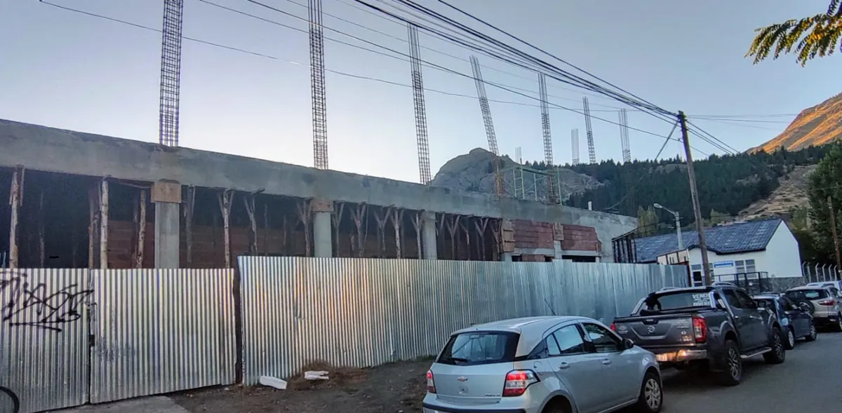 Obra de ampliación del hospital de Esquel