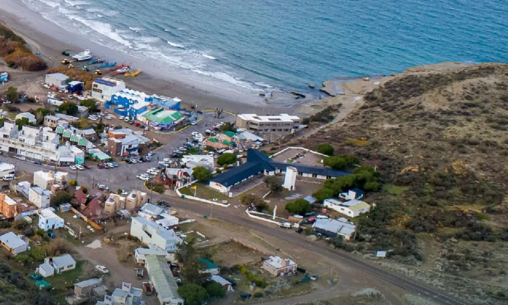 Puerto Pirámides foto Facebook Municipio de Puerto Pirámides