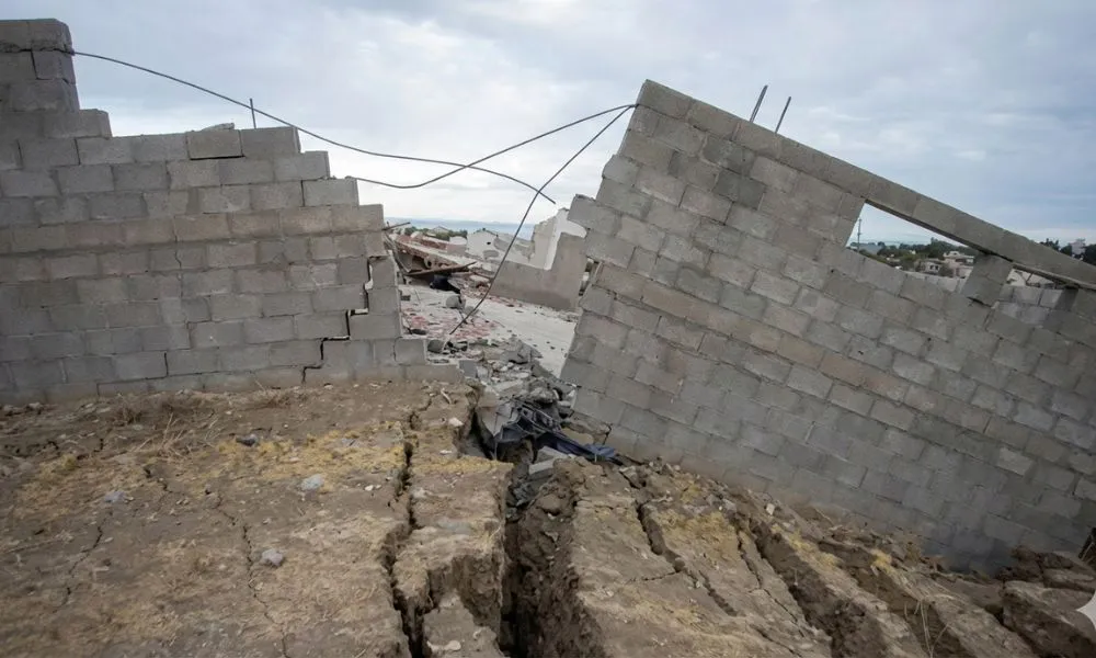 Deslizamientos tierra Comodoro Foto Radio de Camioneros