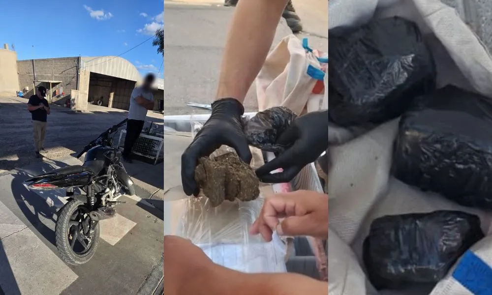 Hallan marihuana y moto adulterada en Trelew