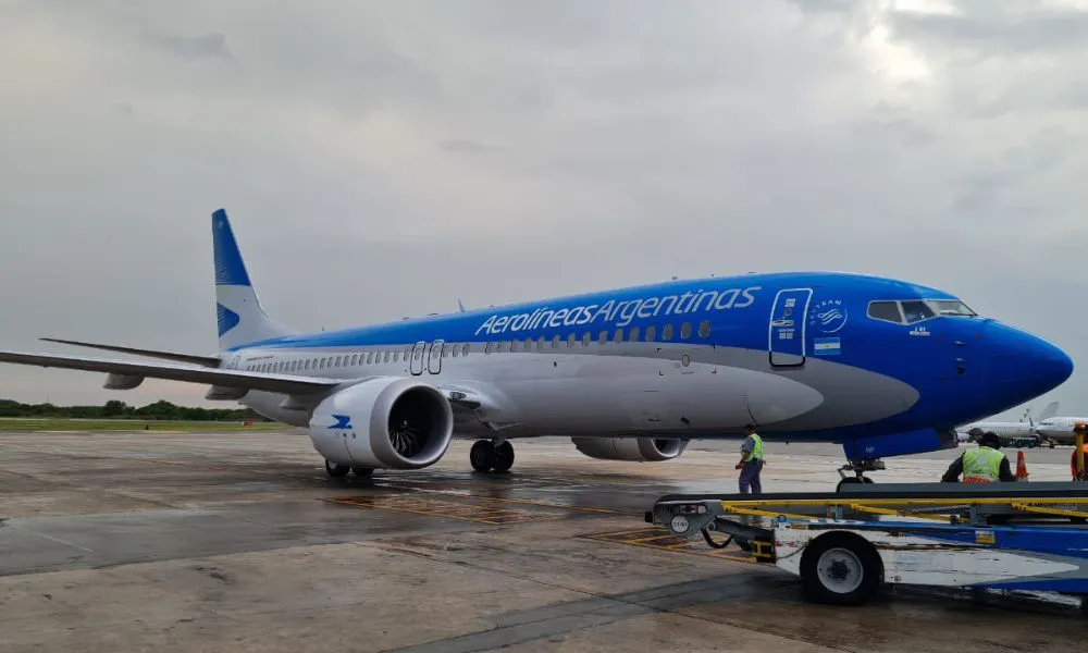 Aerolíneas Argentinas suma otro Boeing 737 Max 8