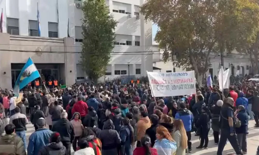 Reclamo de feriantes