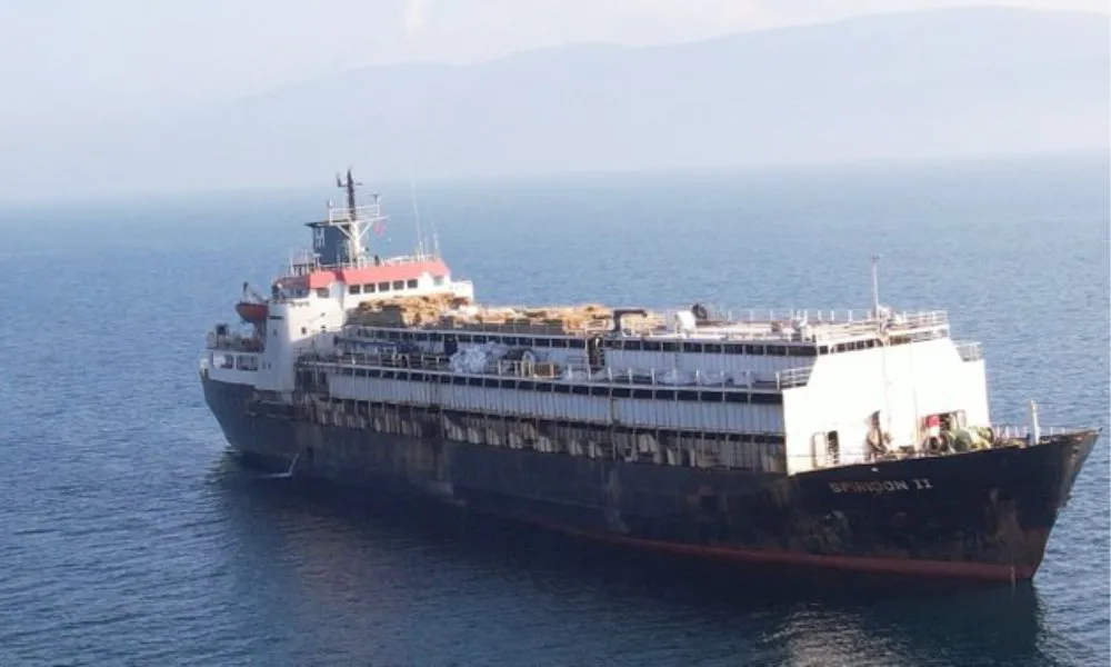 El buque con casi tres mil vacas regresa sin poder desembarcar en Turquí