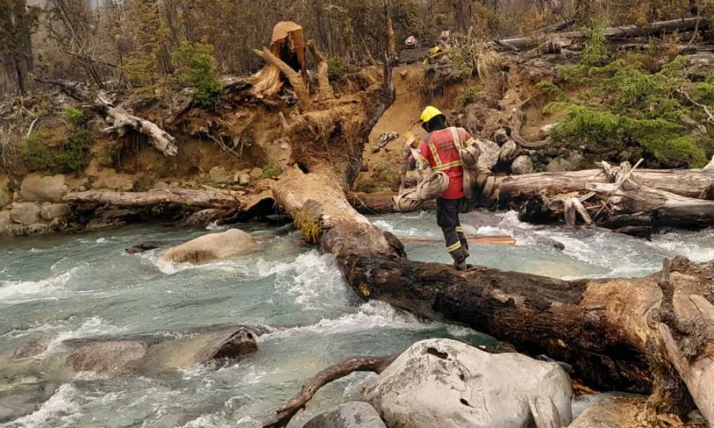 Incendio en El Turbio