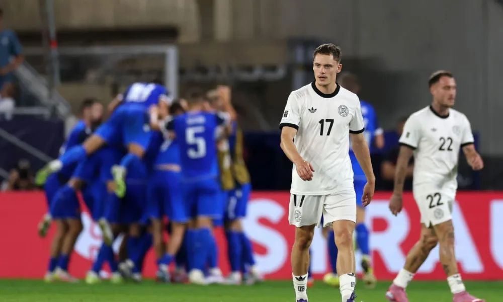 Alemania perdió 2-0 ante Eslovaquia 