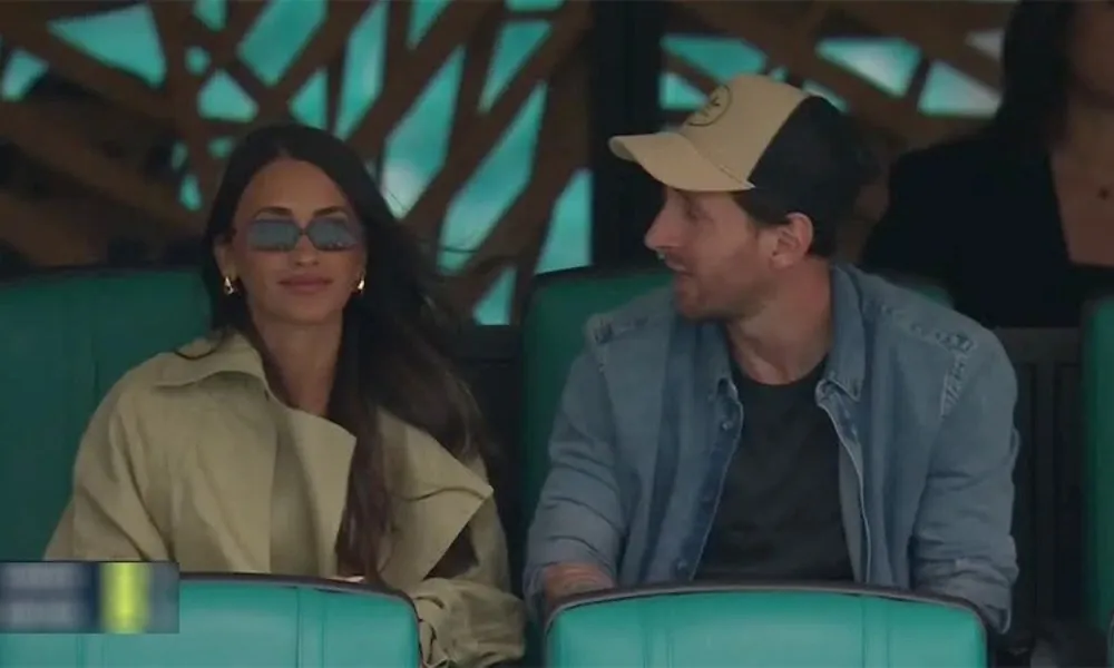 Antonela y Messi