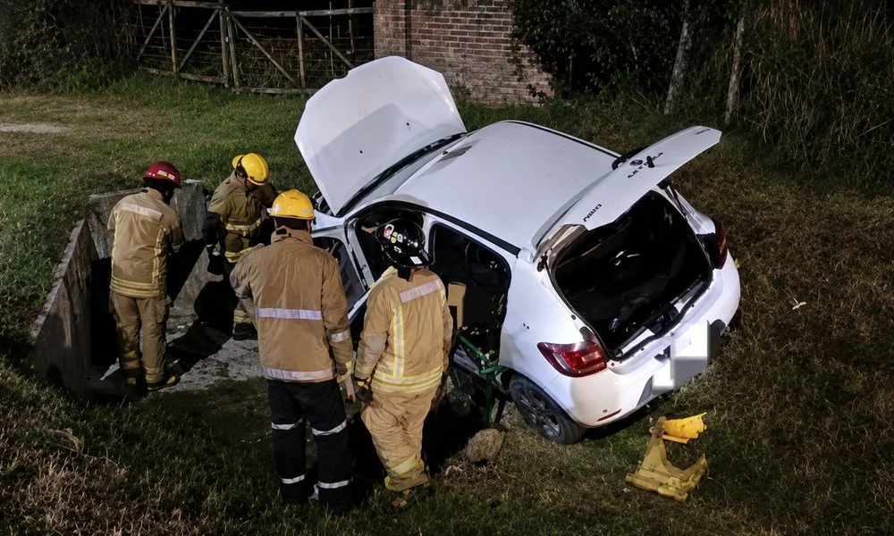 Accidente en Córdoba. Foto LA NACION / Mejorada con IA