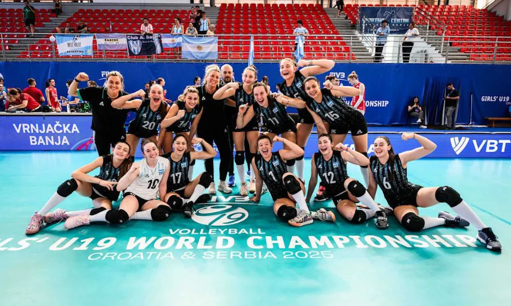 Las Panteritas (Foto: @Voley_FeVA)