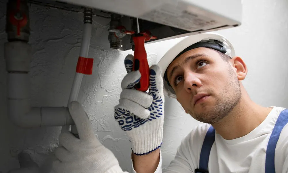 Reparación de aire acondicionado ilustrativa foto Freepik