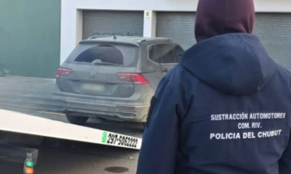 Una camioneta terminó en el corralón de Rada Tilly