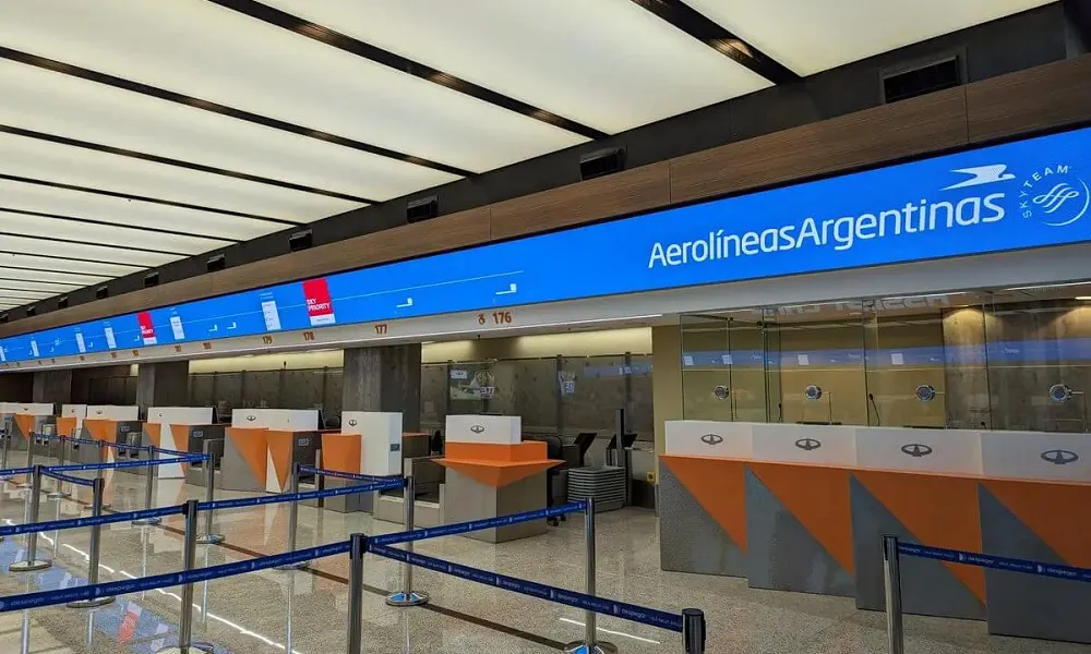 Mostradores Aeropuerto de Ezeiza