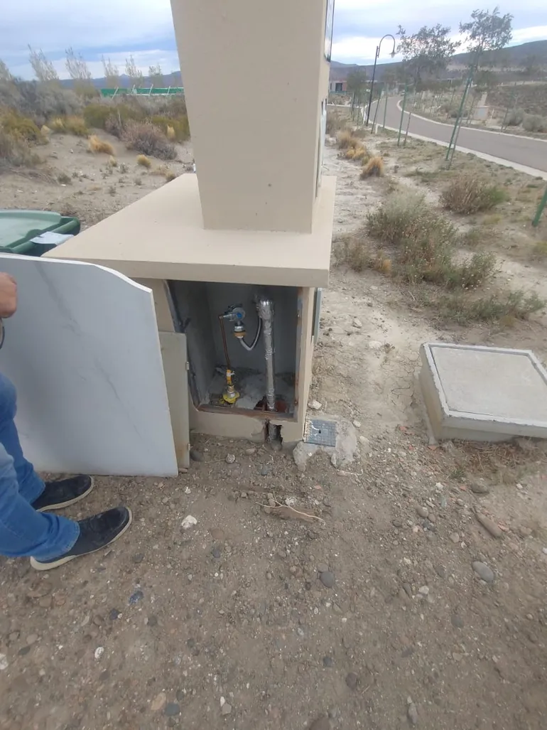 Conexiones de gas clandestinas en "La Herradura"
